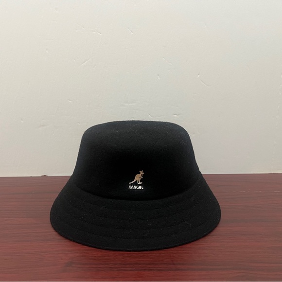 Kangool, Wool Lahinch, Bucket Hat, Black - Picture 1 of 9